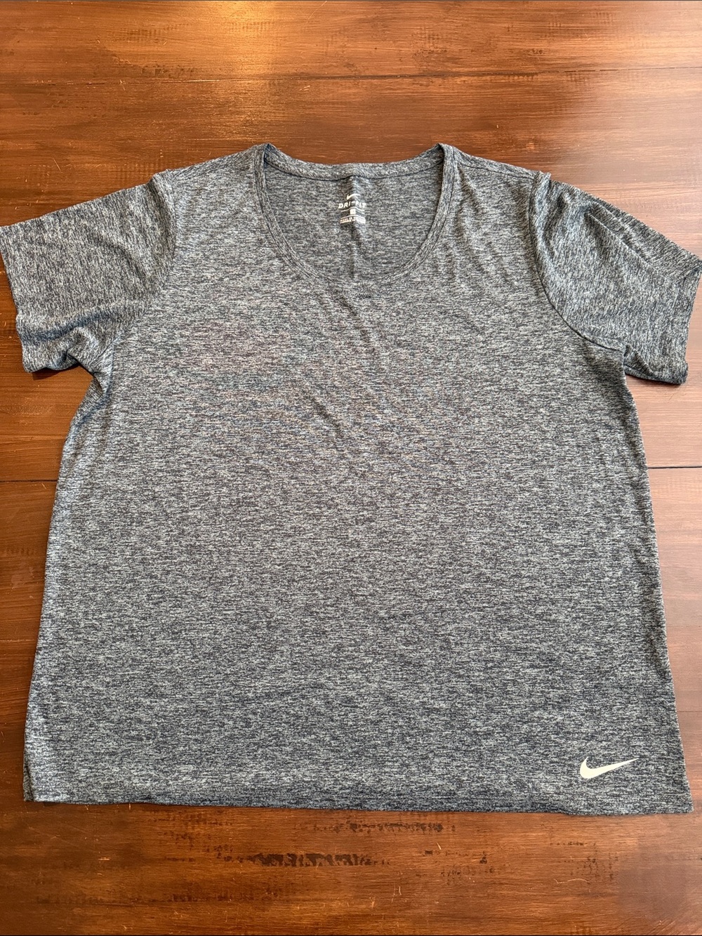 Nike Gray Heather Short Sleeve Performance Tee 6